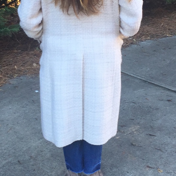 Banana Republic Winter White Coat - Picture 7 of 7